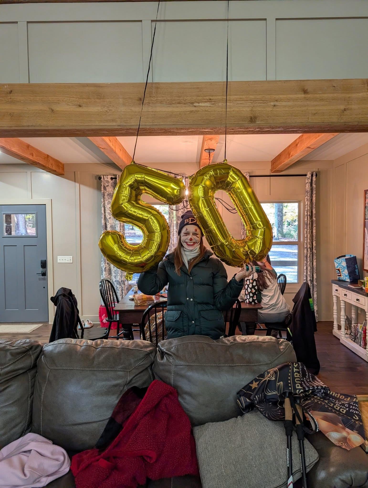 6 women hiking, and celebrating turning 50.   We made great memories here