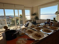 The view from the kitchen