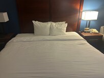 Mini, poor quality, too soft pillows on the king bed.