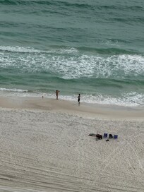 view from balcony