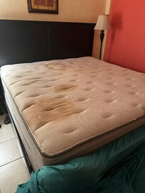 Urine stains with smell