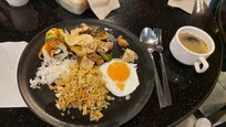 Breakfast buffet at Junichi