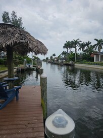 Blick vom Bootsanleger