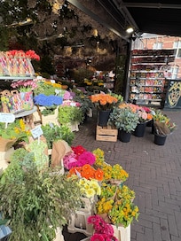 The flower market