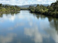 1.5 kms east walk to bridge on cycle path which runs 65kms to Cambridge … next time