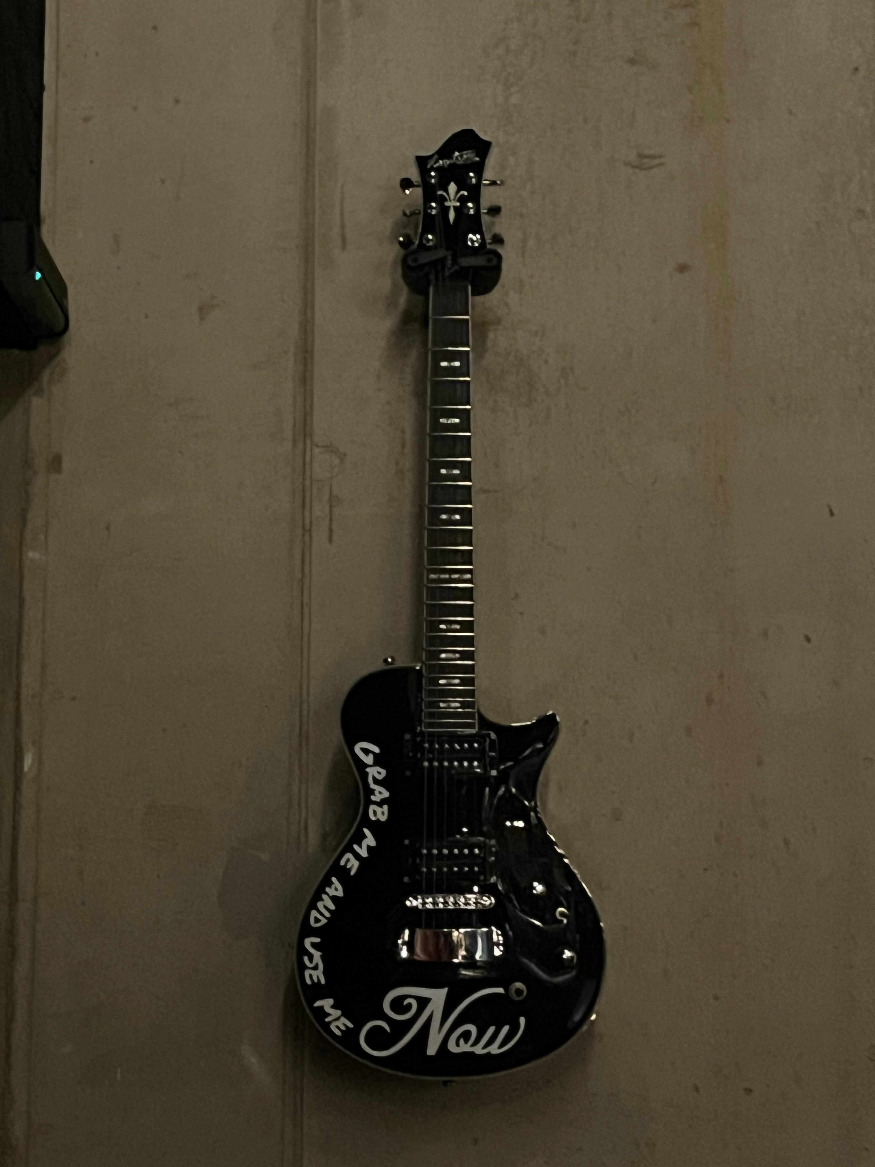 Guitars available for use