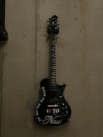 Guitars available for use