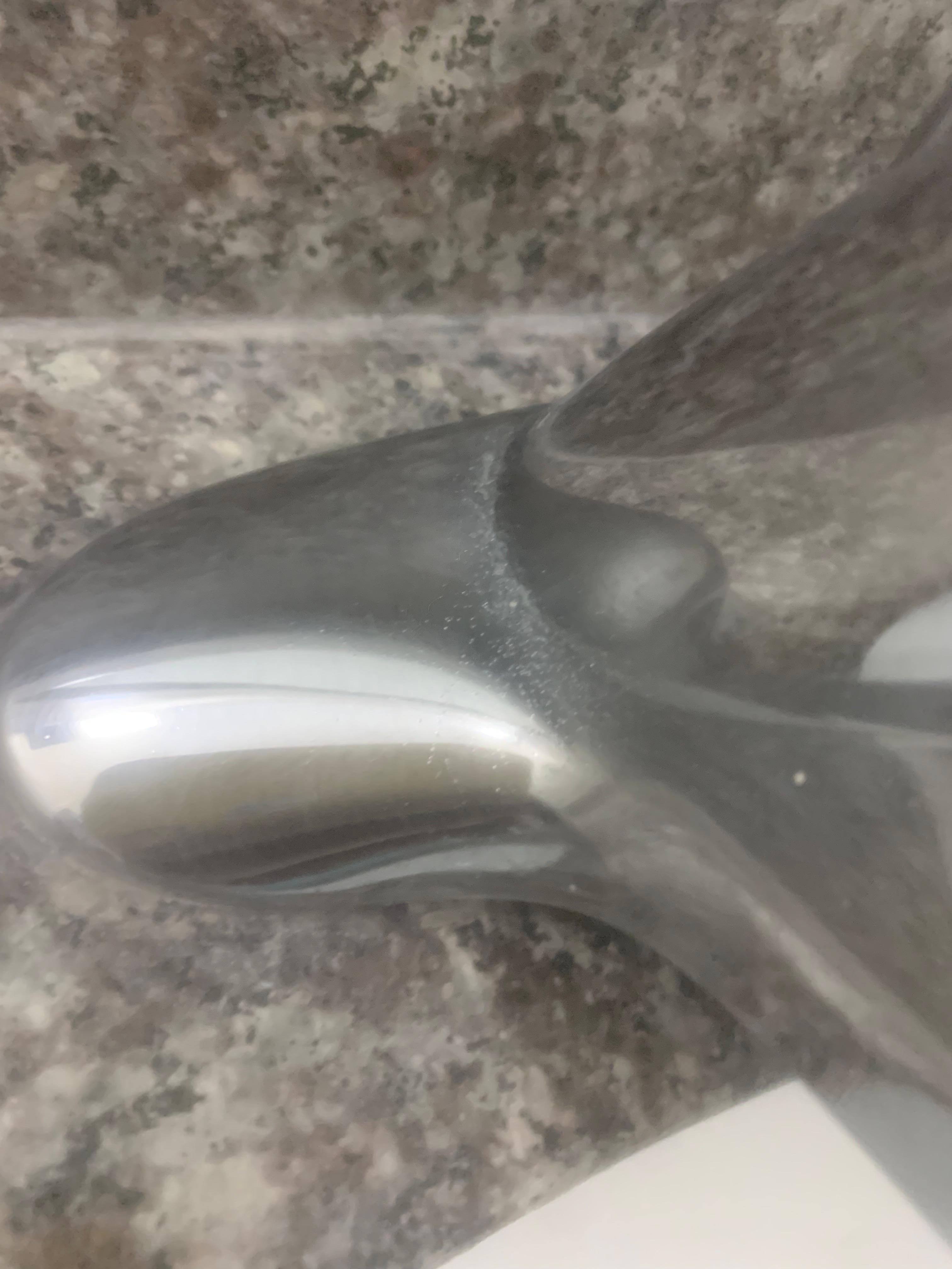 Faucets had hard water scale 