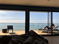 In bed or on the balcony the master bedroom provides ultimate relaxation.