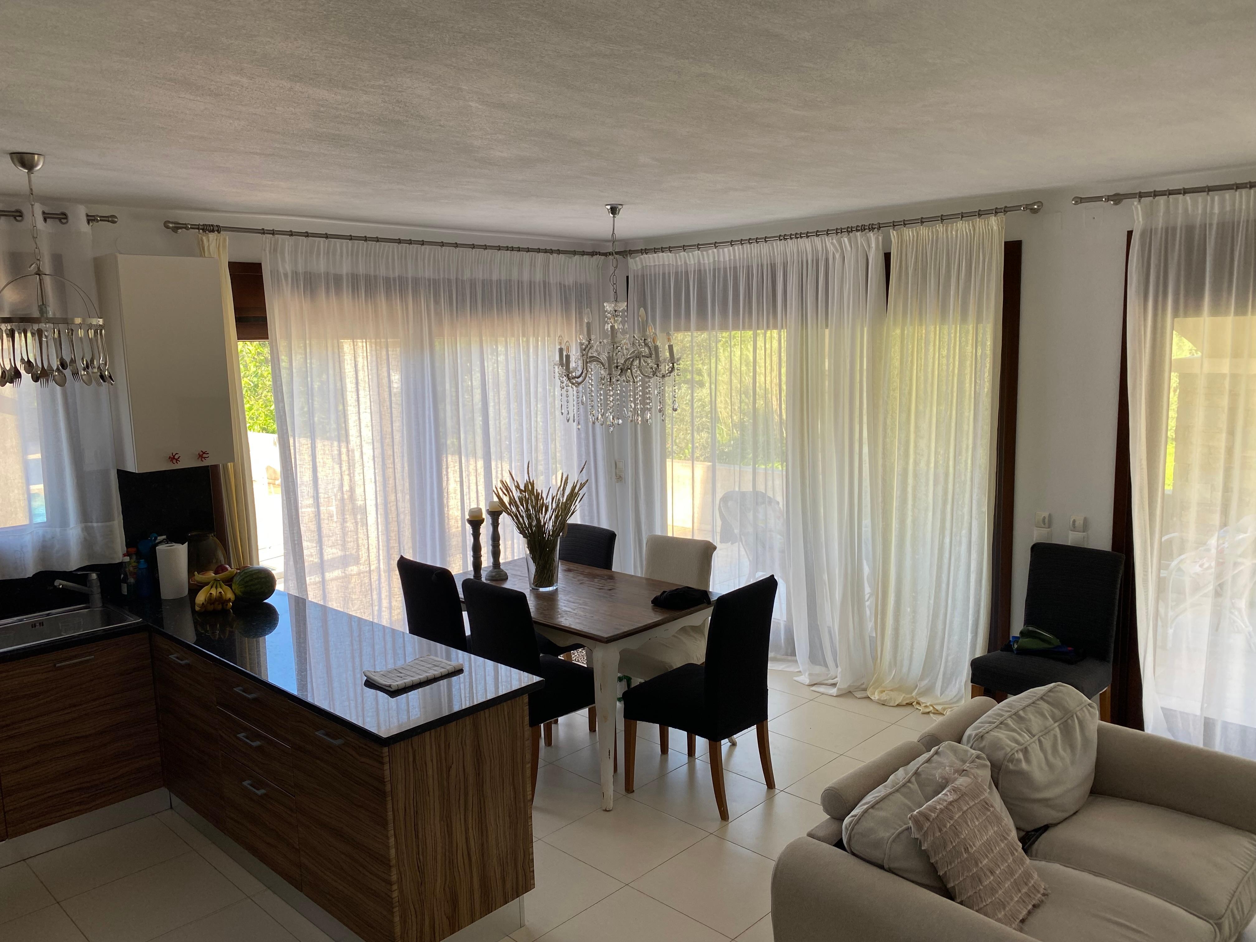 Comfortable living and dining space