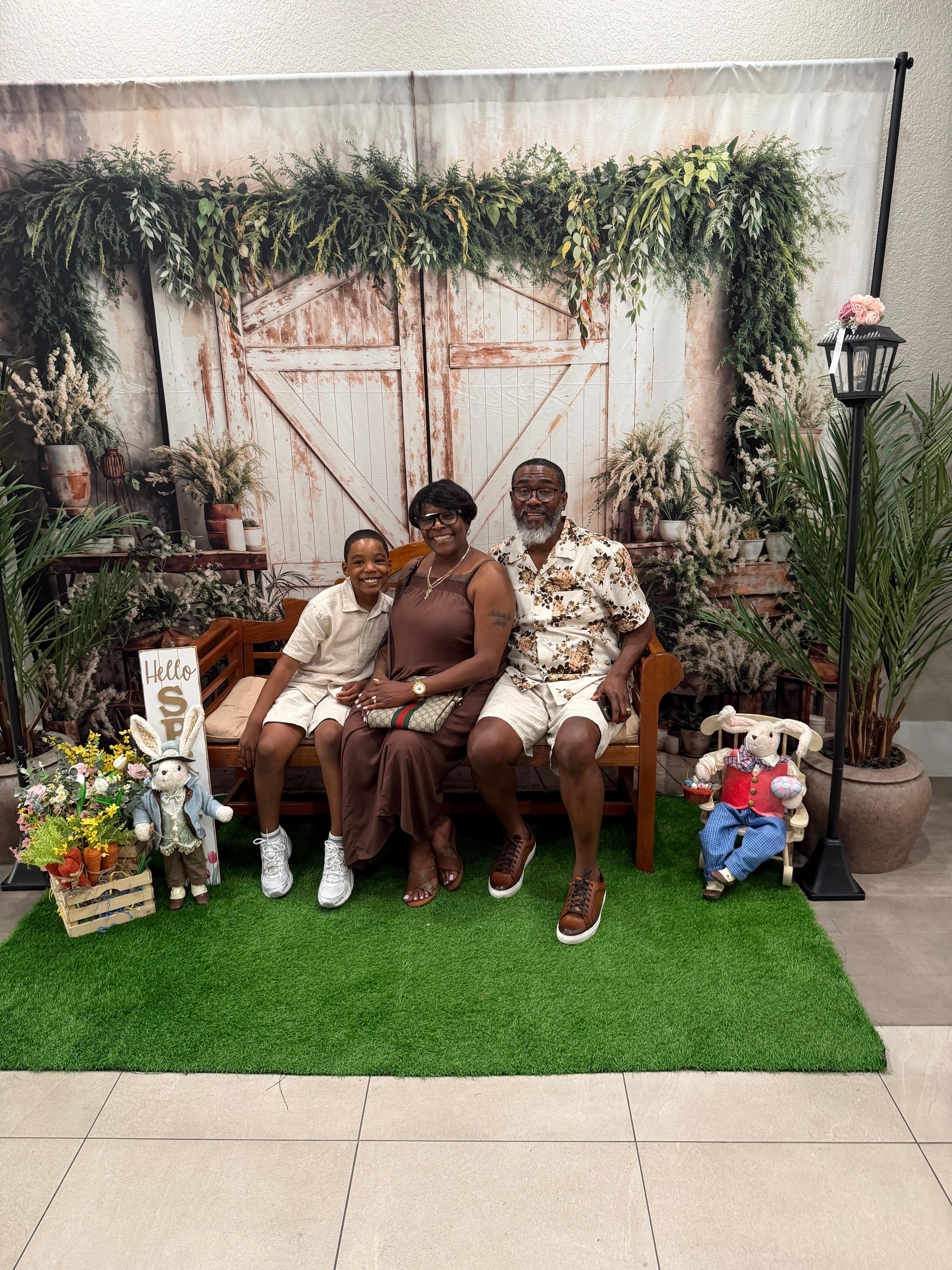 Photo area outside the movie theater 