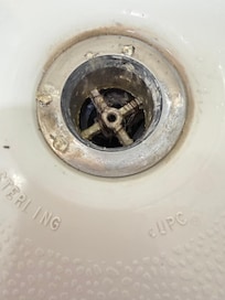 clogged shower drain