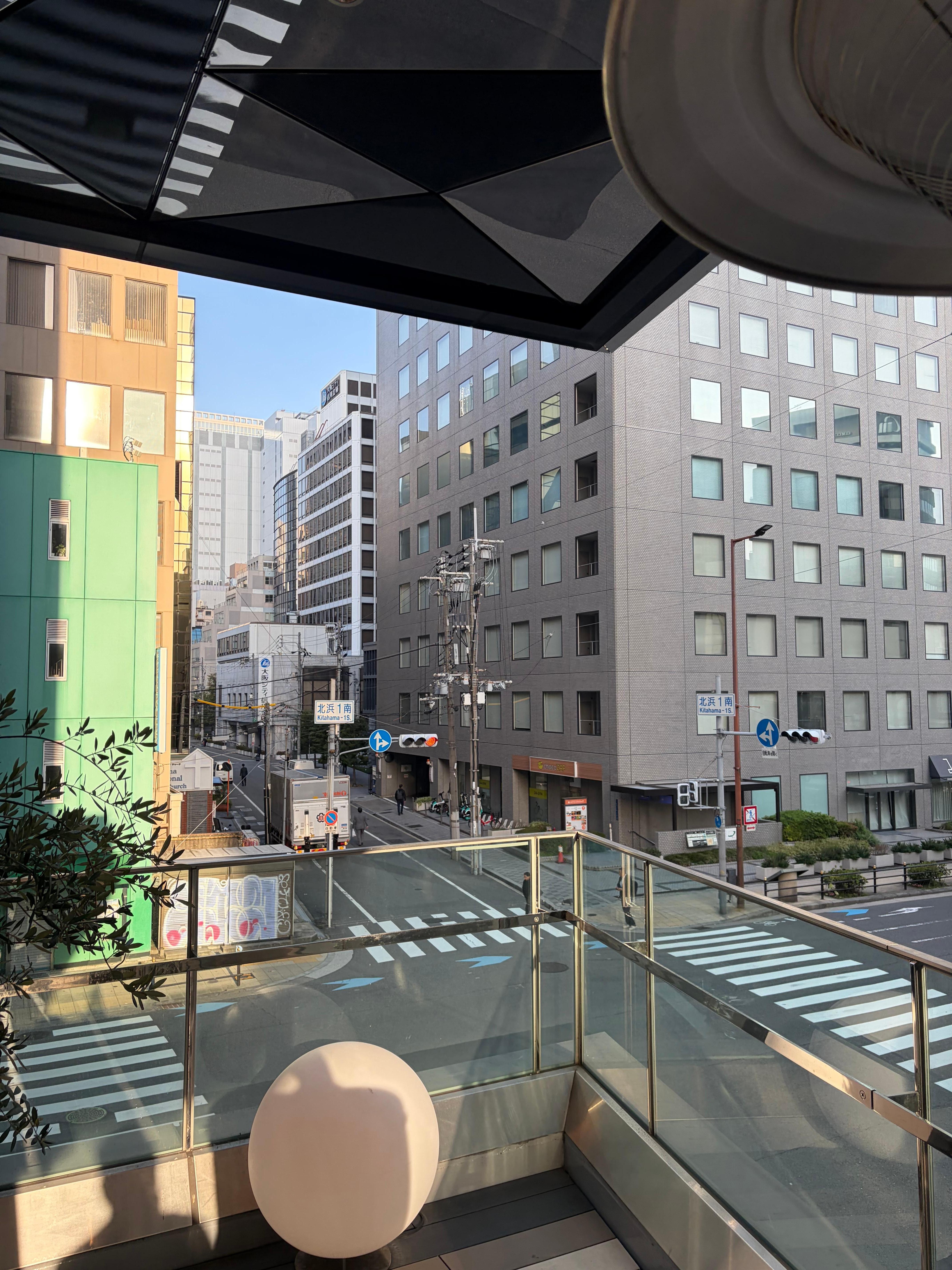 Balcony of 2nd floor lobby 