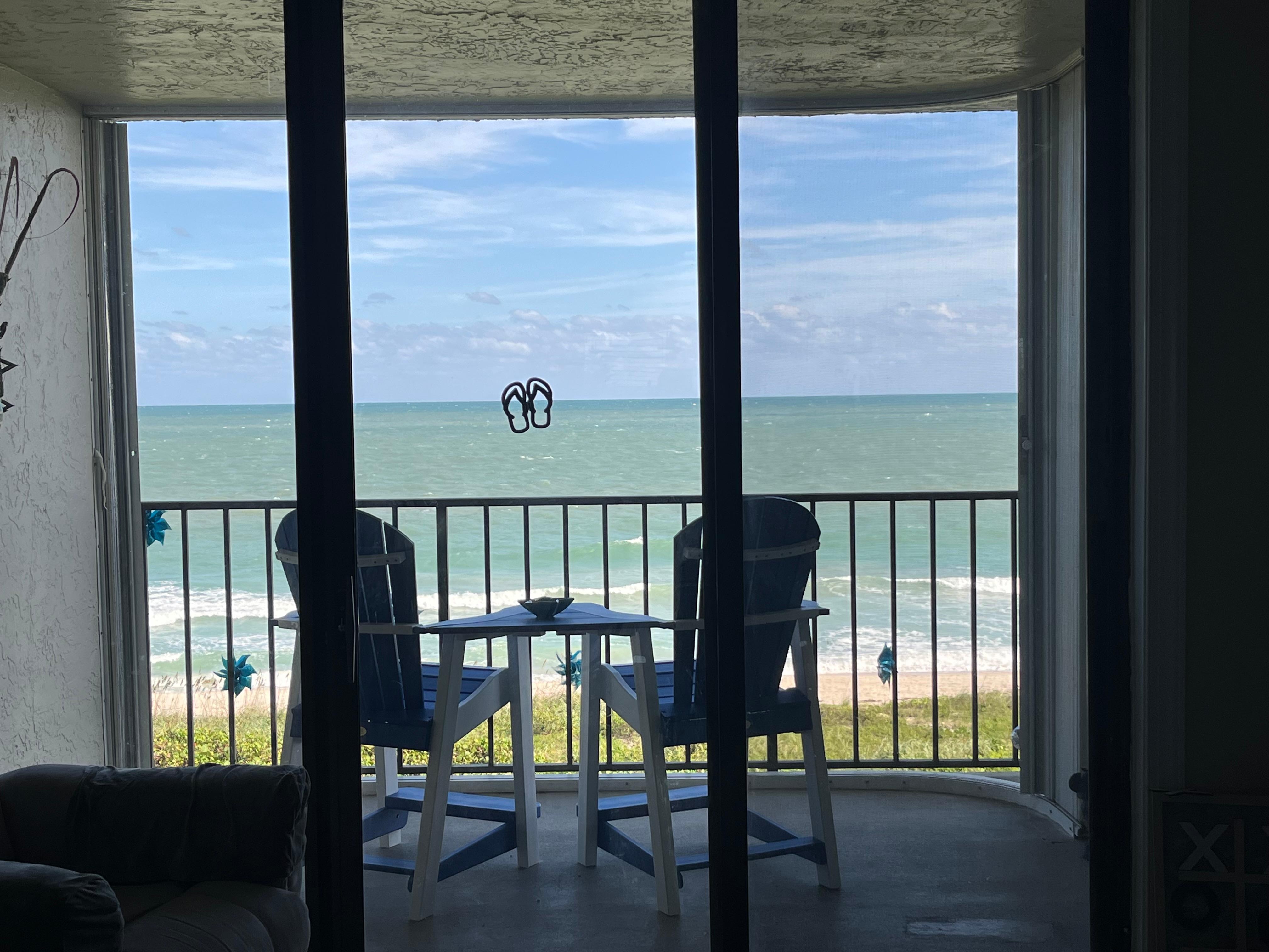 View from the living room.