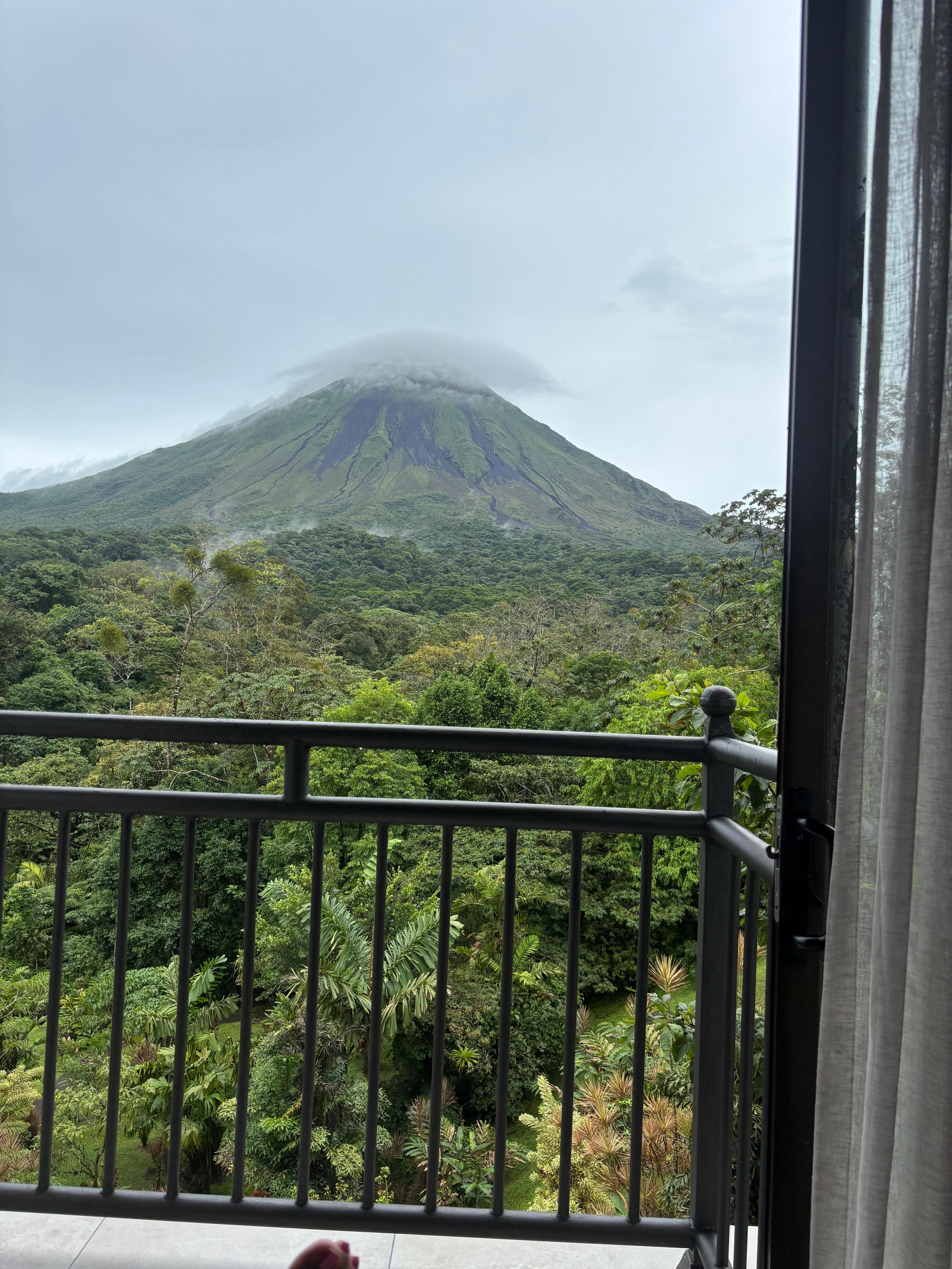 The view directly from our room