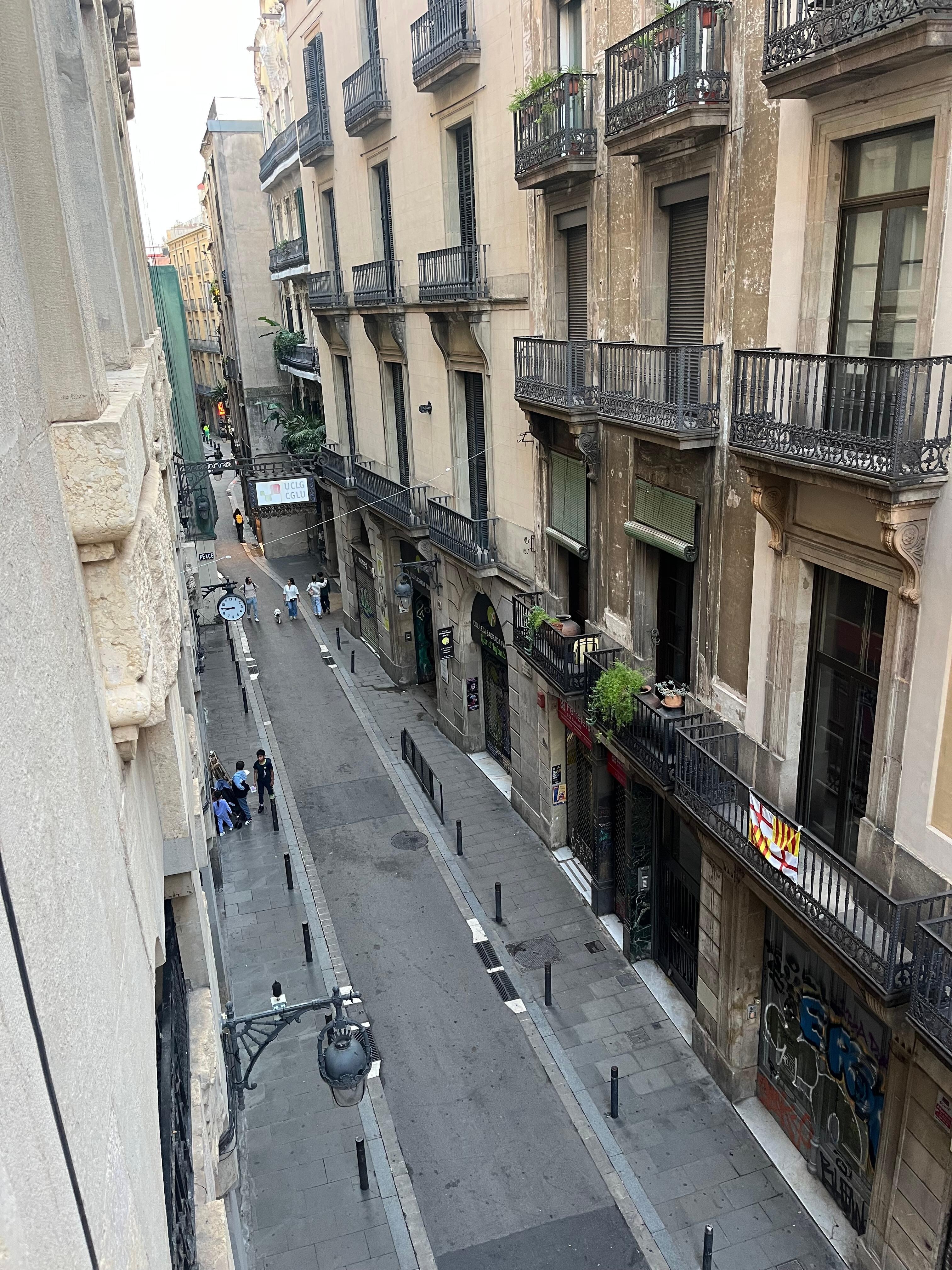 View from mini balcony 