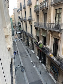 View from mini balcony