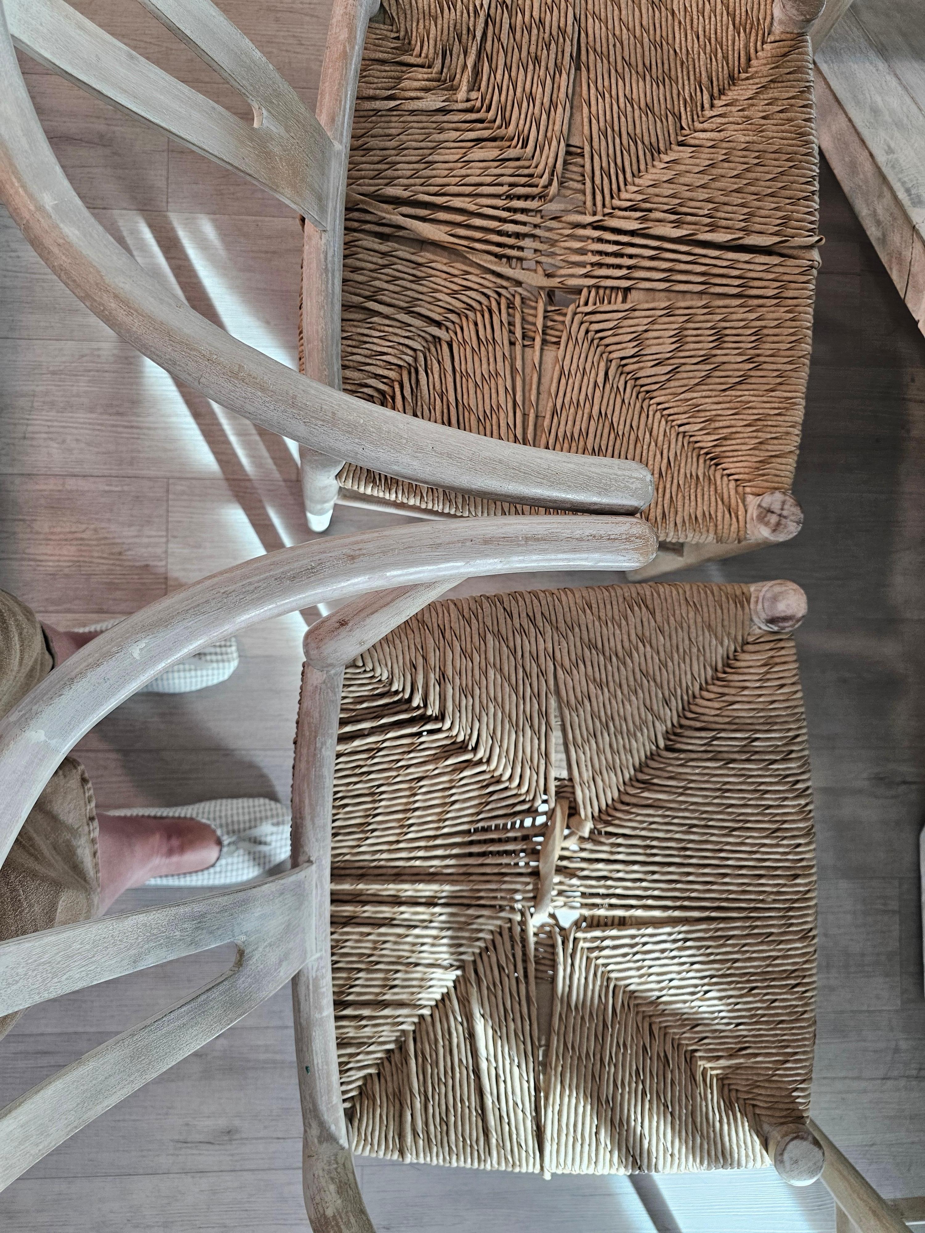 The kitchen chairs were falling apart and not comfortable.