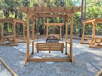 Fire pit area