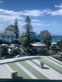 Actual view from the balcony with my phone and without any editing