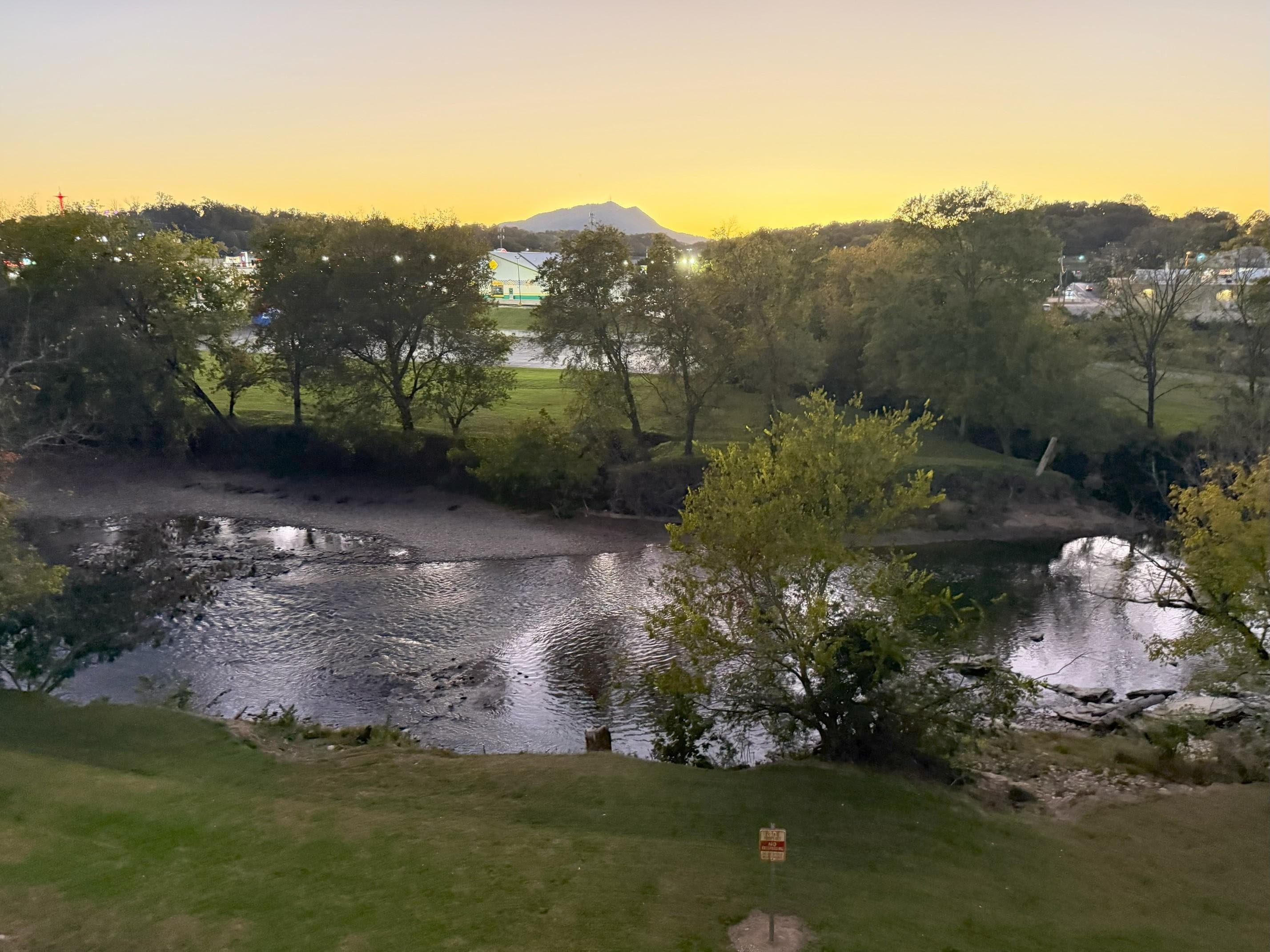 View from the balcony