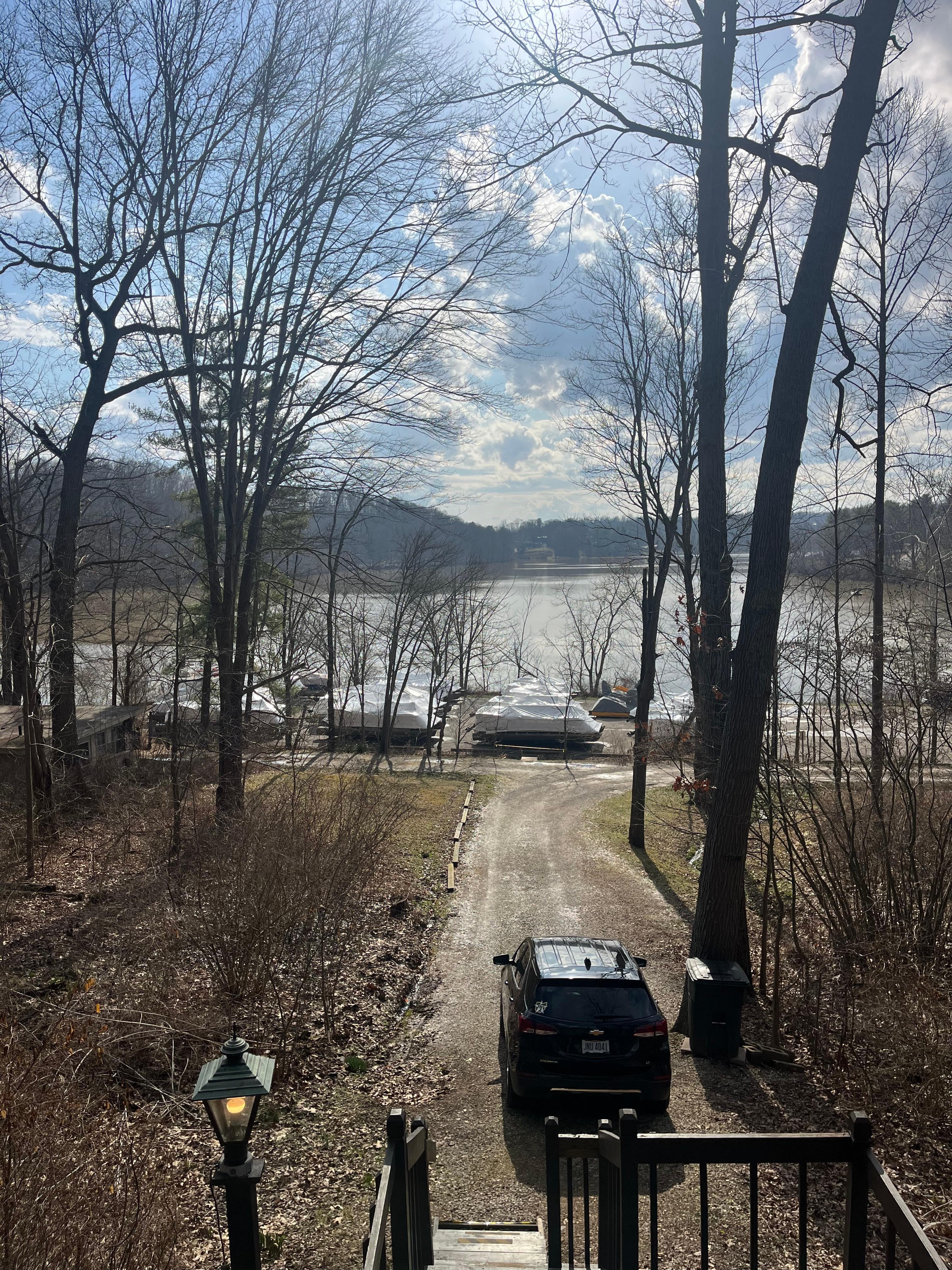 View from upper deck 