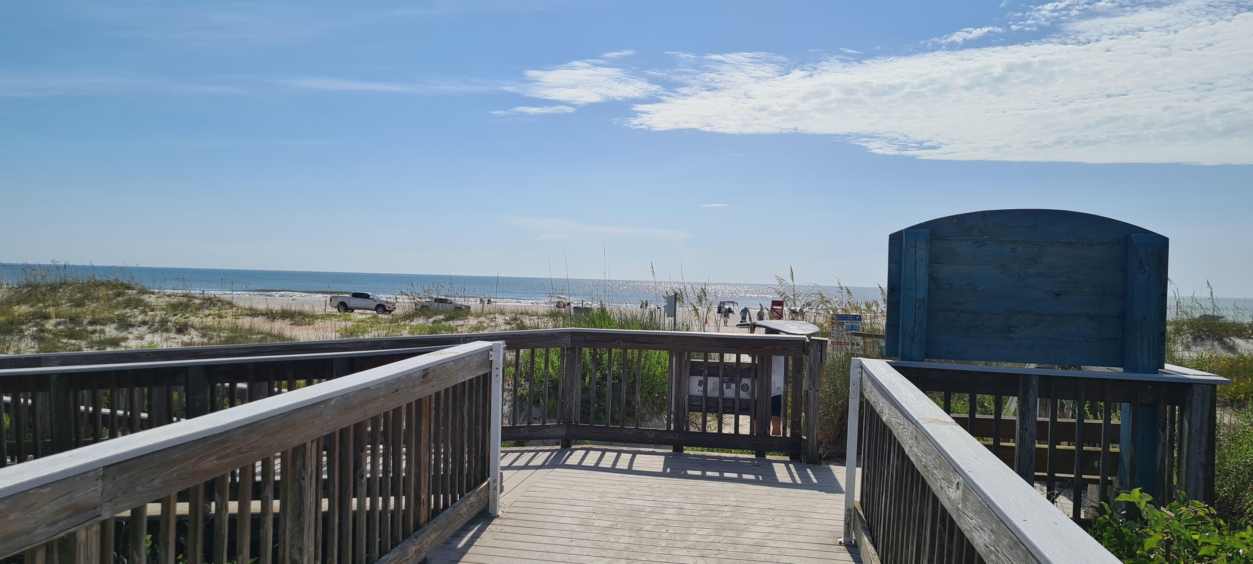 The easy, walking distance Beach access.