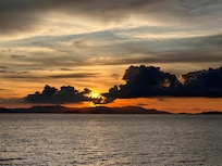 Sunset from the pier daily at 6 PM!