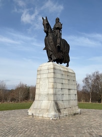 Site of the Battle of Bannockburn directly behind the hotel