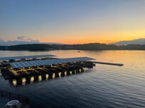 Sunsets from the balcony
