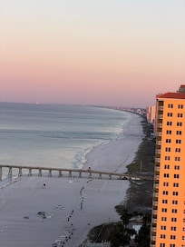 View from our condo on the 22nd floor