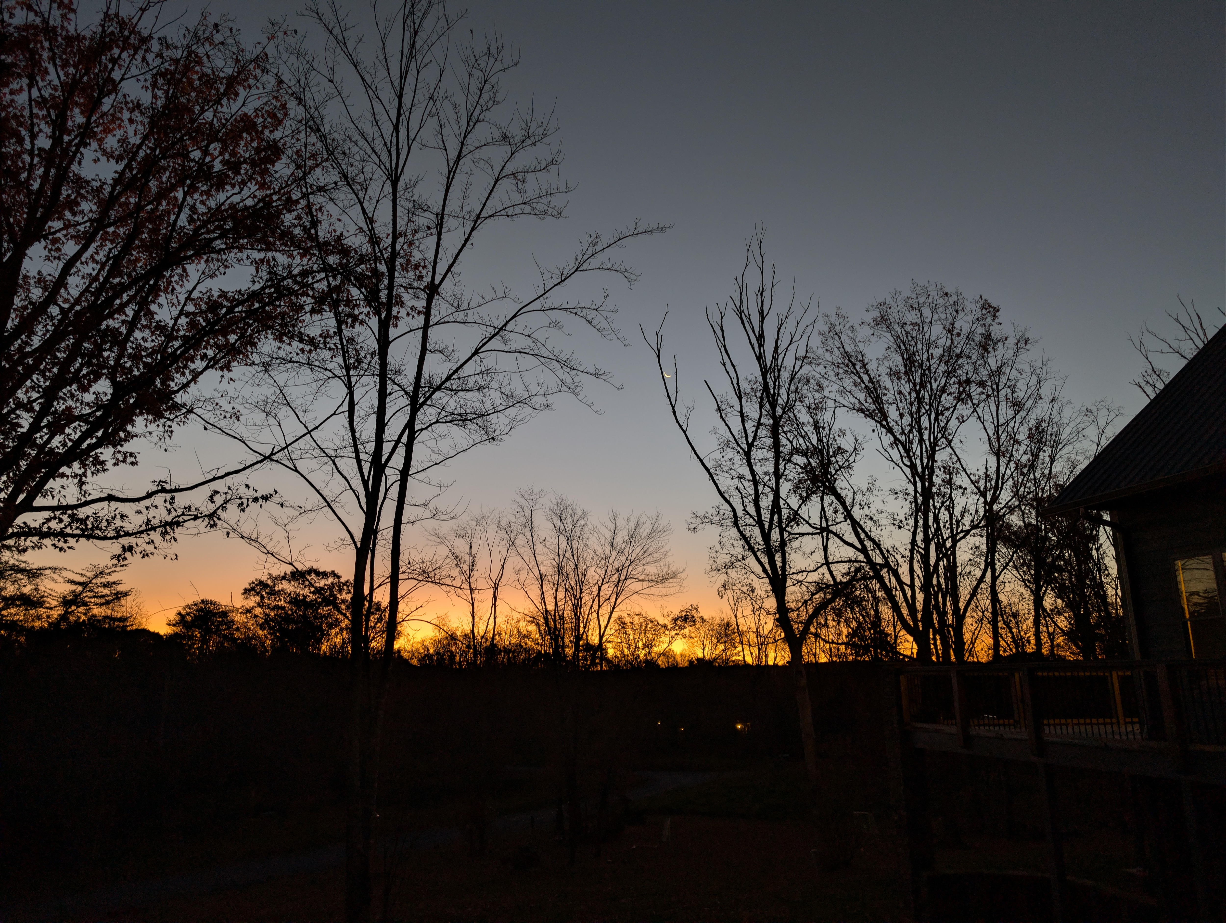 Sunrise from the Parking Lot