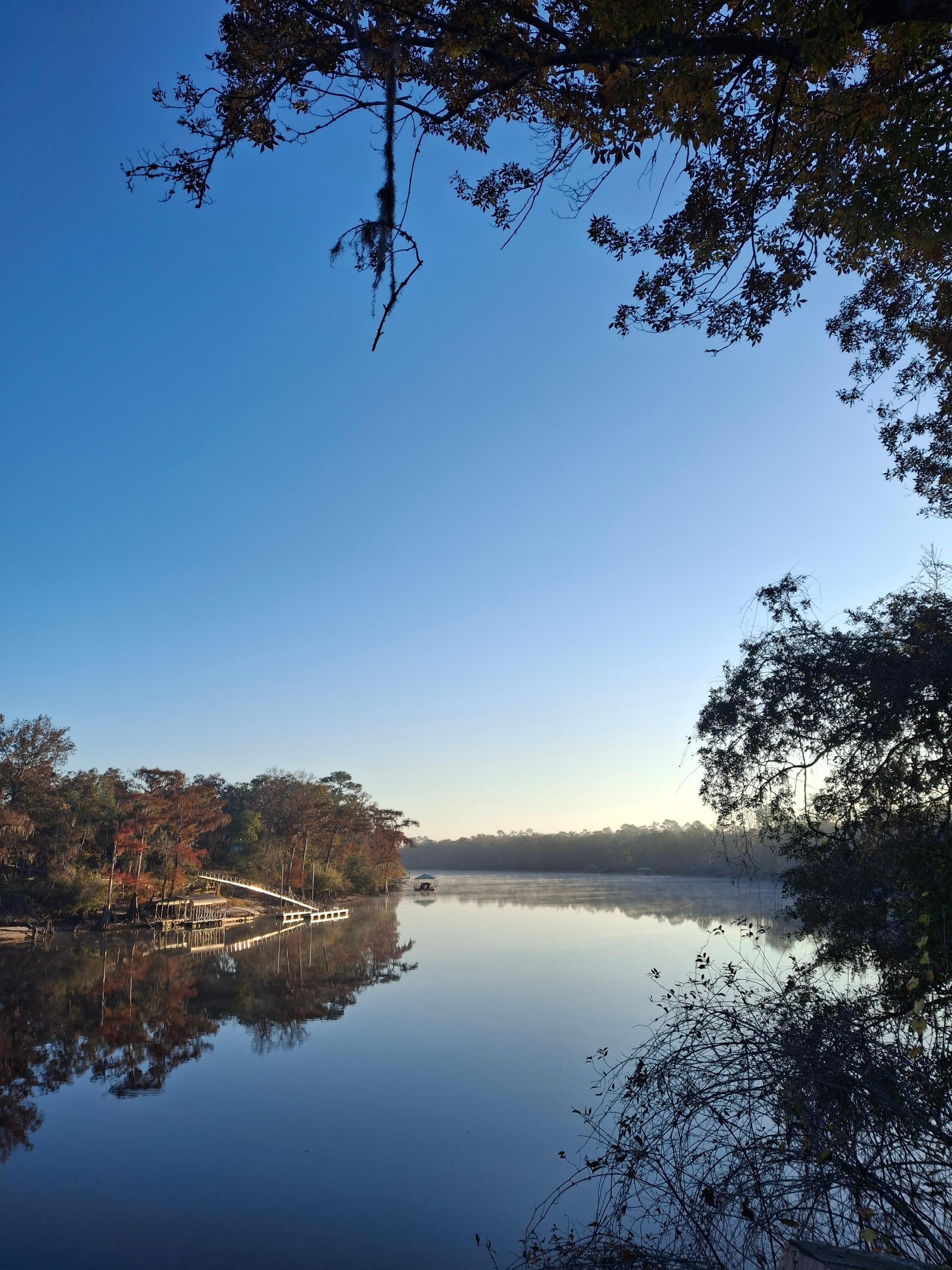 View from the top dock