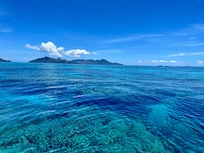 Island and corals