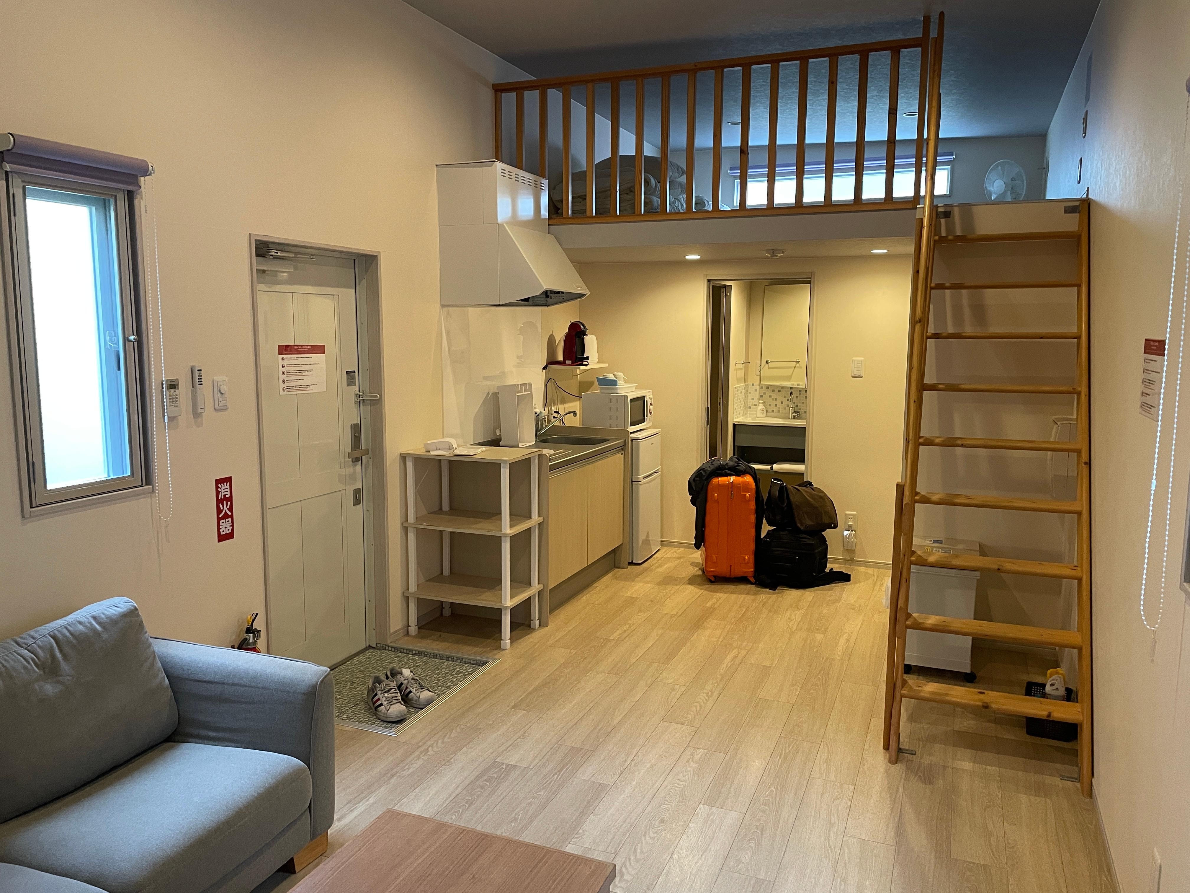 テーブルと椅子があればさらにベスト