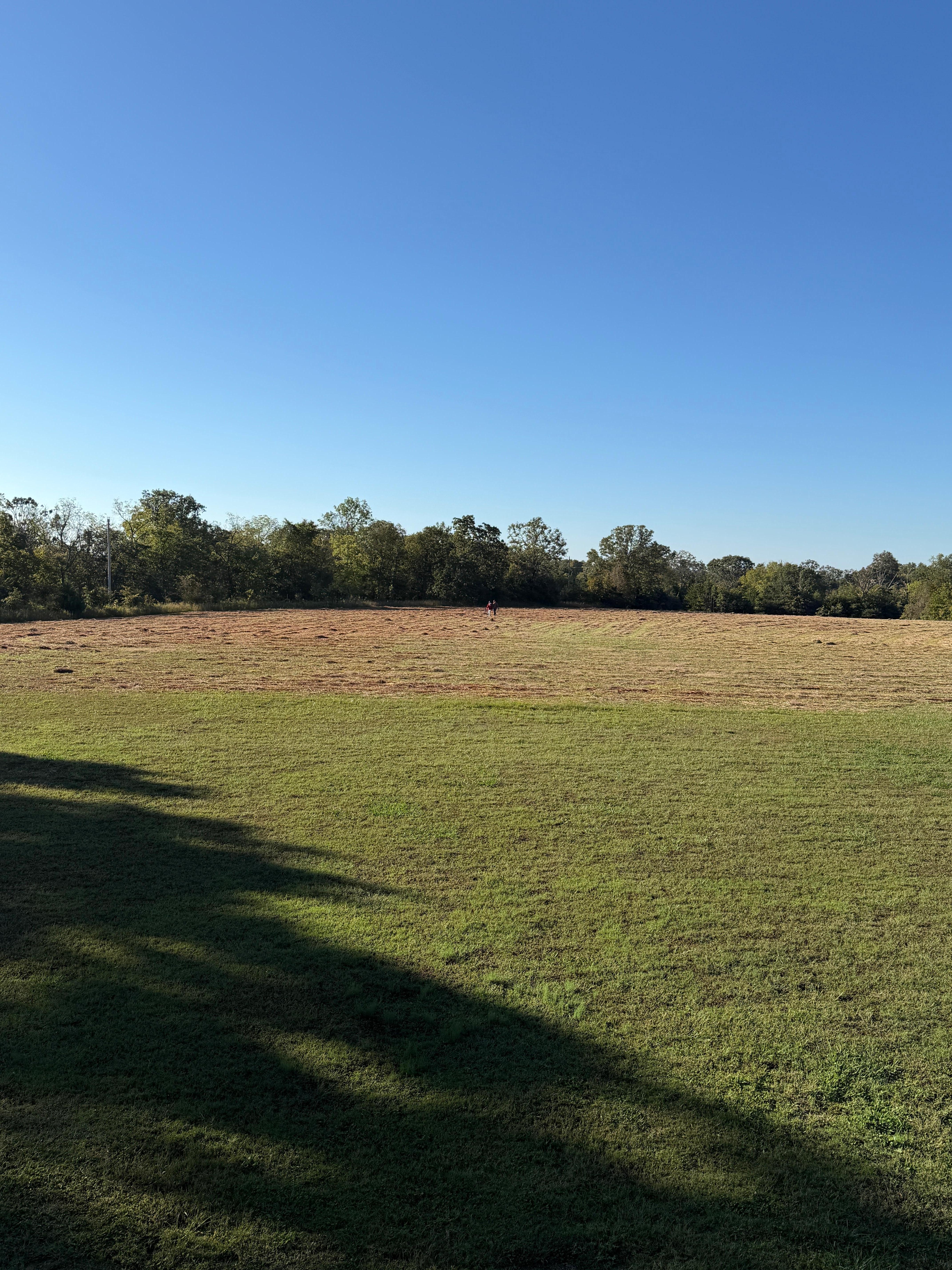 The property as you drive in. 