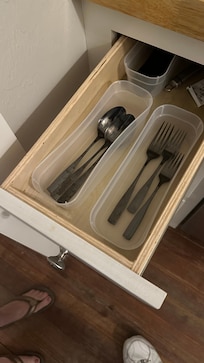 No teaspoons