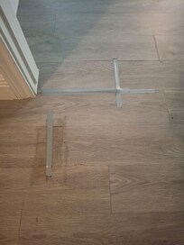 Floors with tape