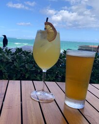 Let the vacation begin with sips and scenery you cannot beat.