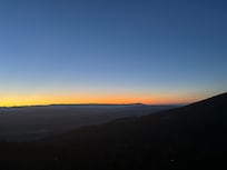 Sunrise from the primary bedroom.