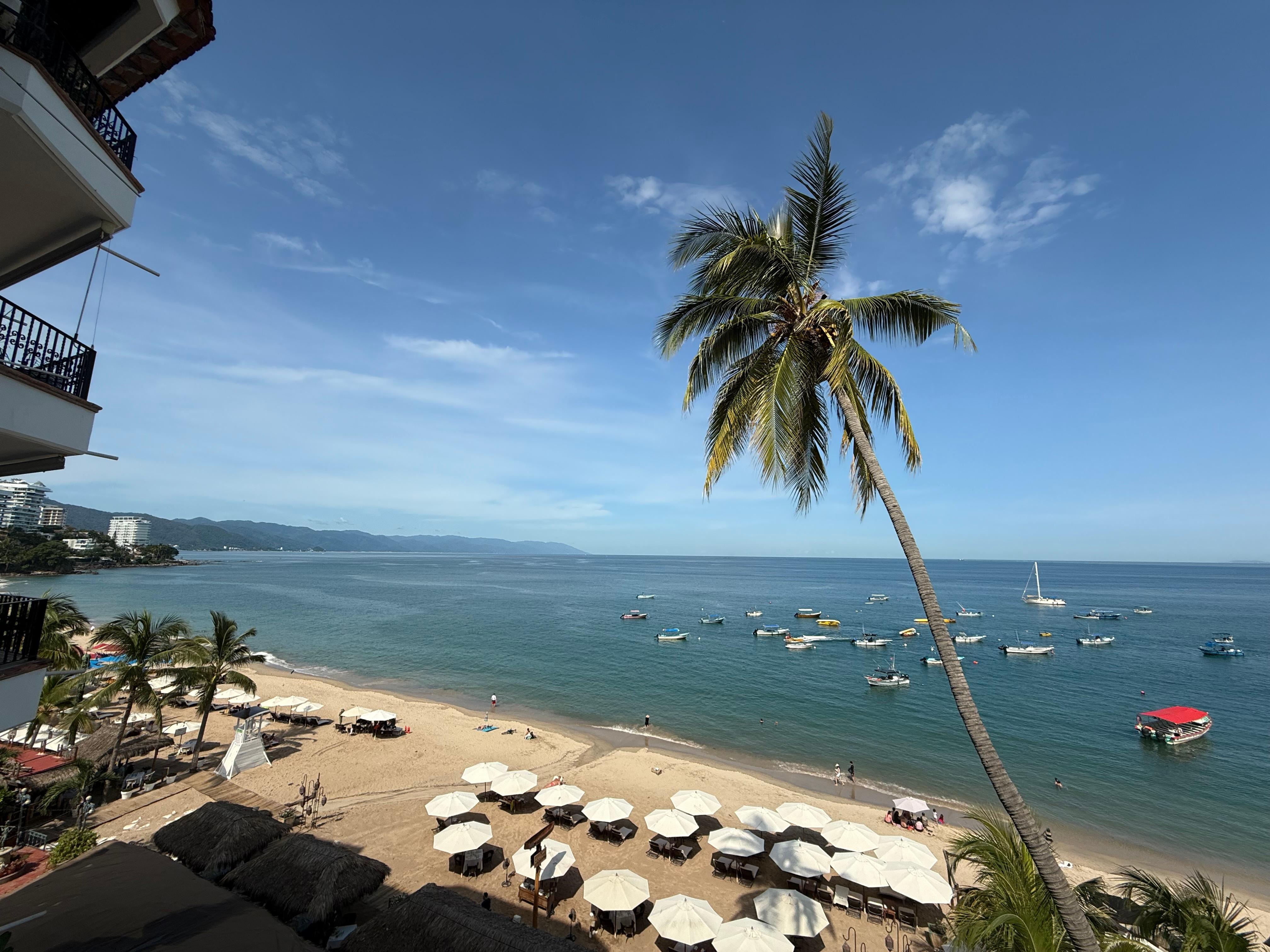 View from the condo balcony. 