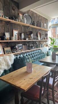 The bar/lounge area