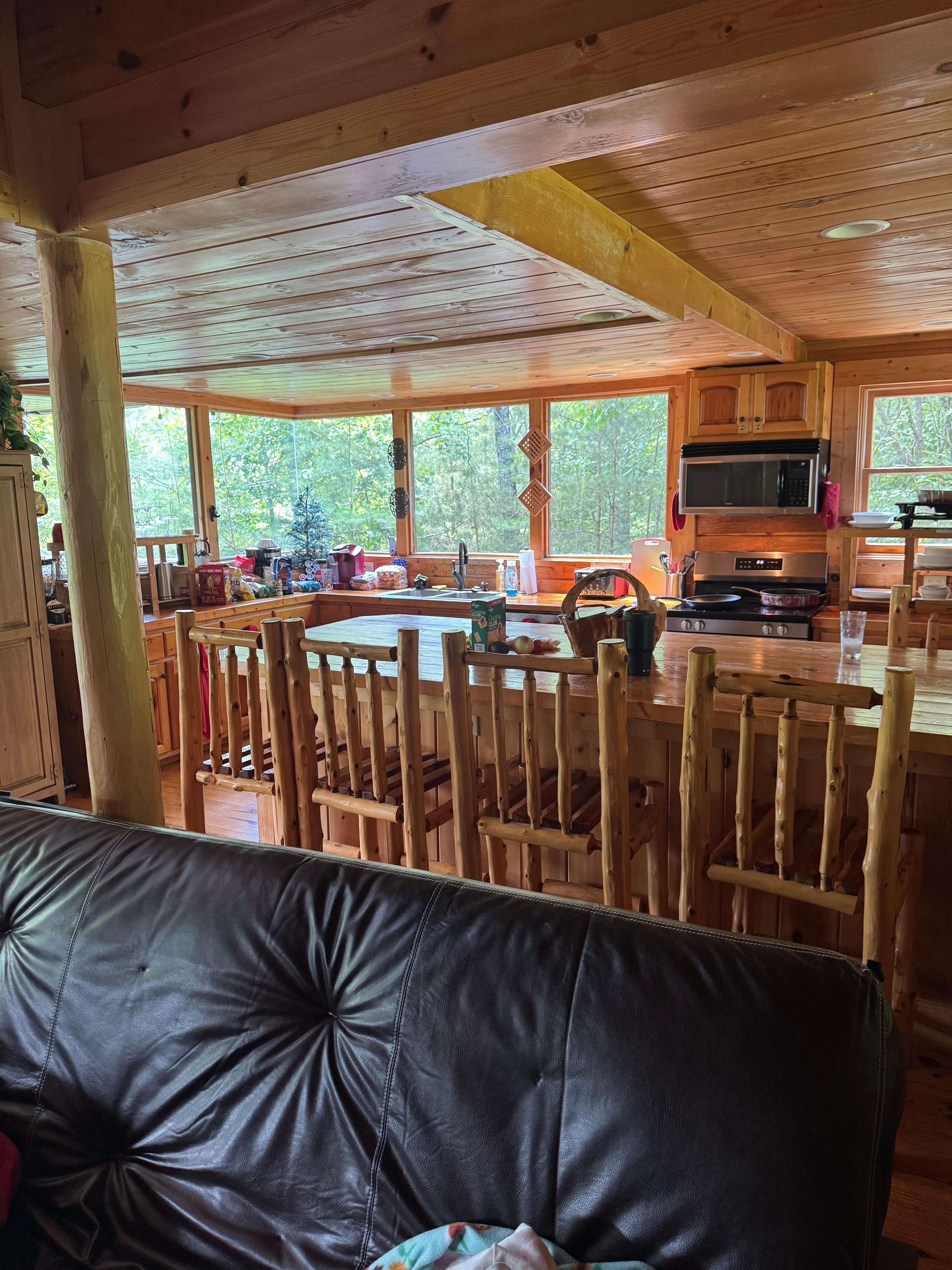 Beautiful view in the kitchen 