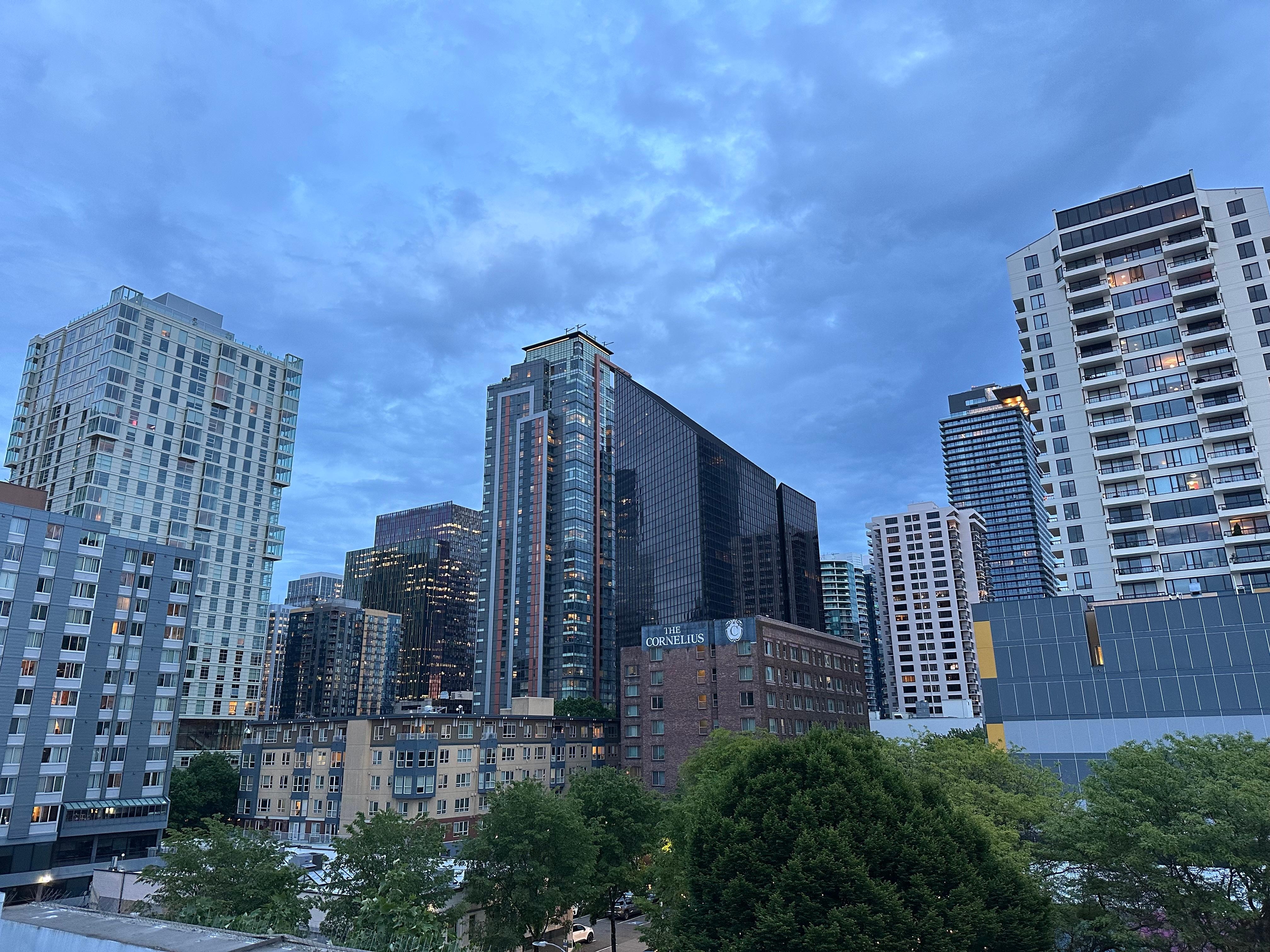 view from rooftop