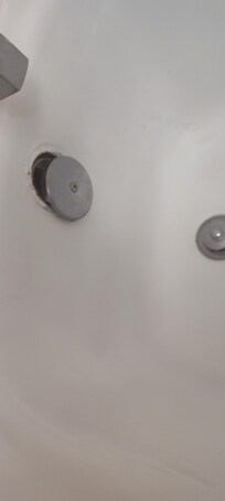 Tub drain off the mark!