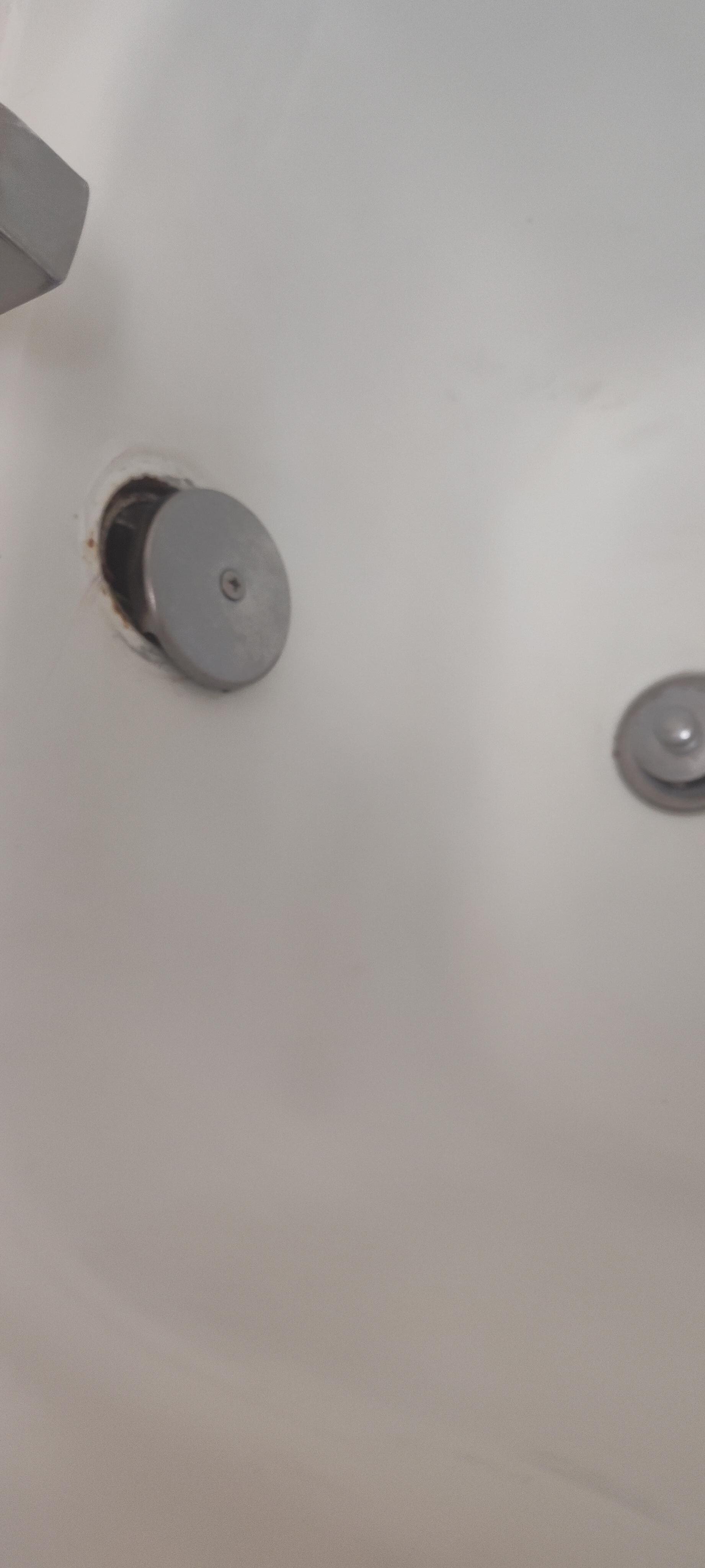 Tub drain off the mark!