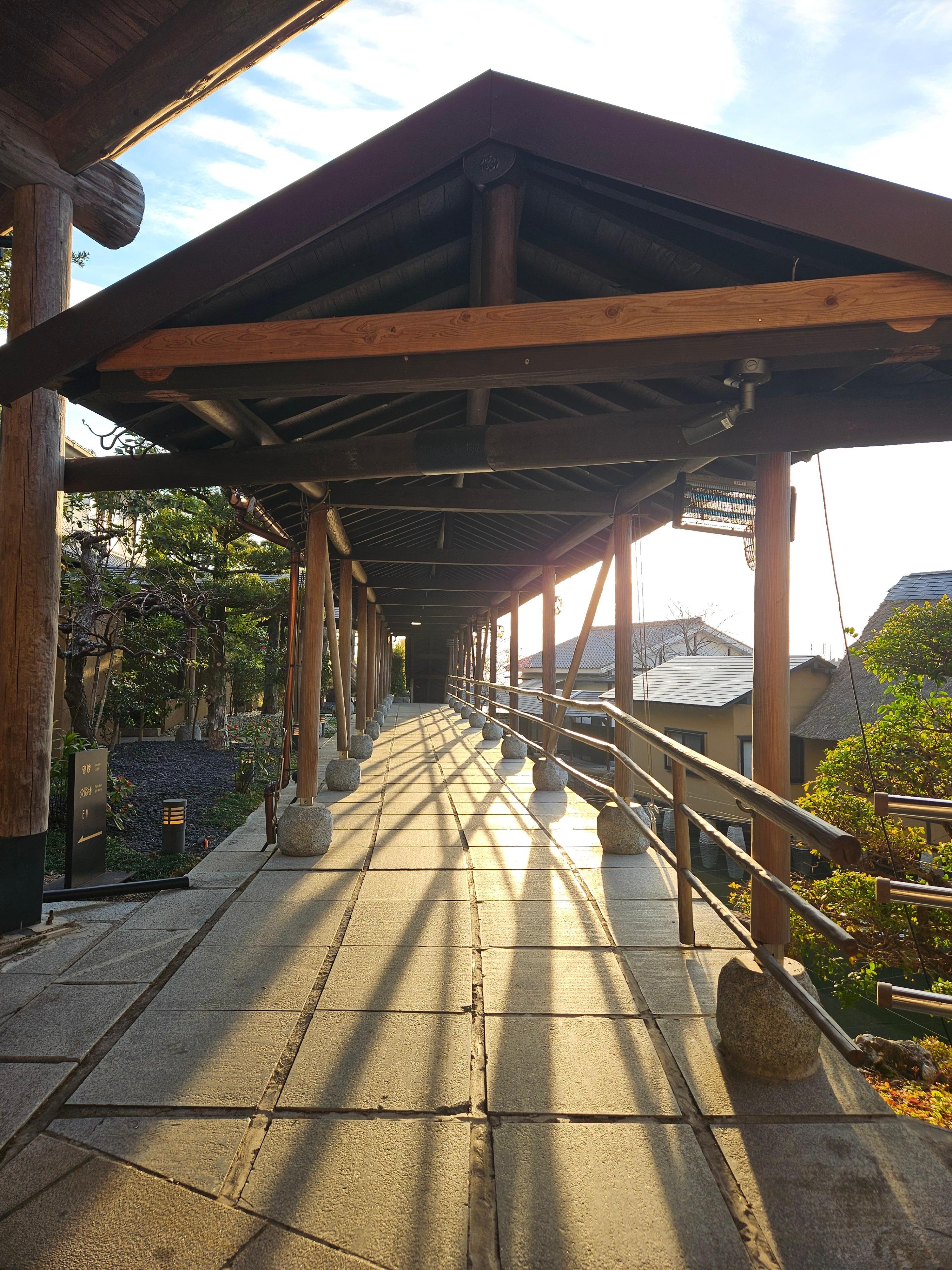 칸나와엔 정원
아침 