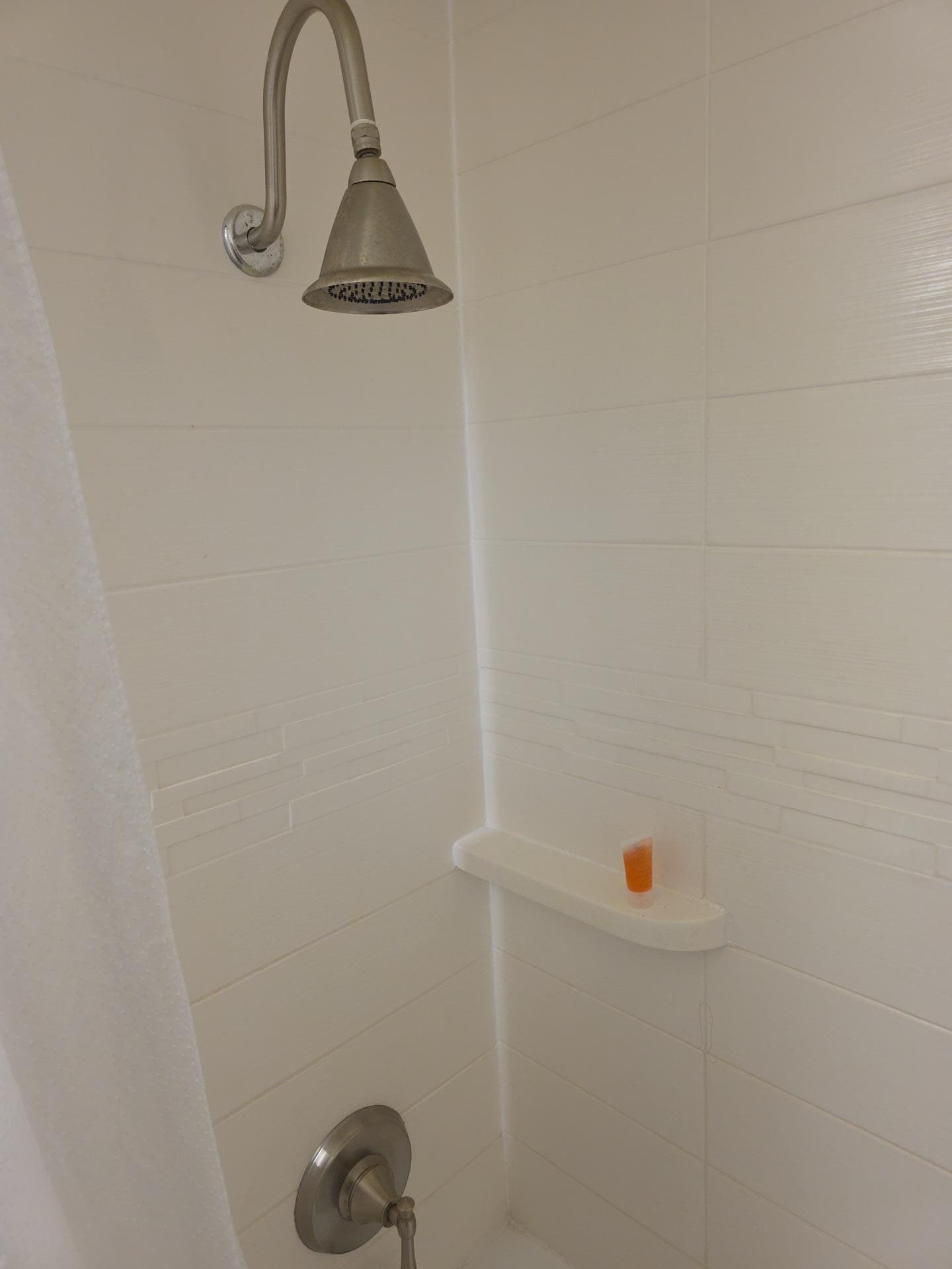 This shower is for people under 5ft tall.