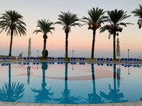 At sunset