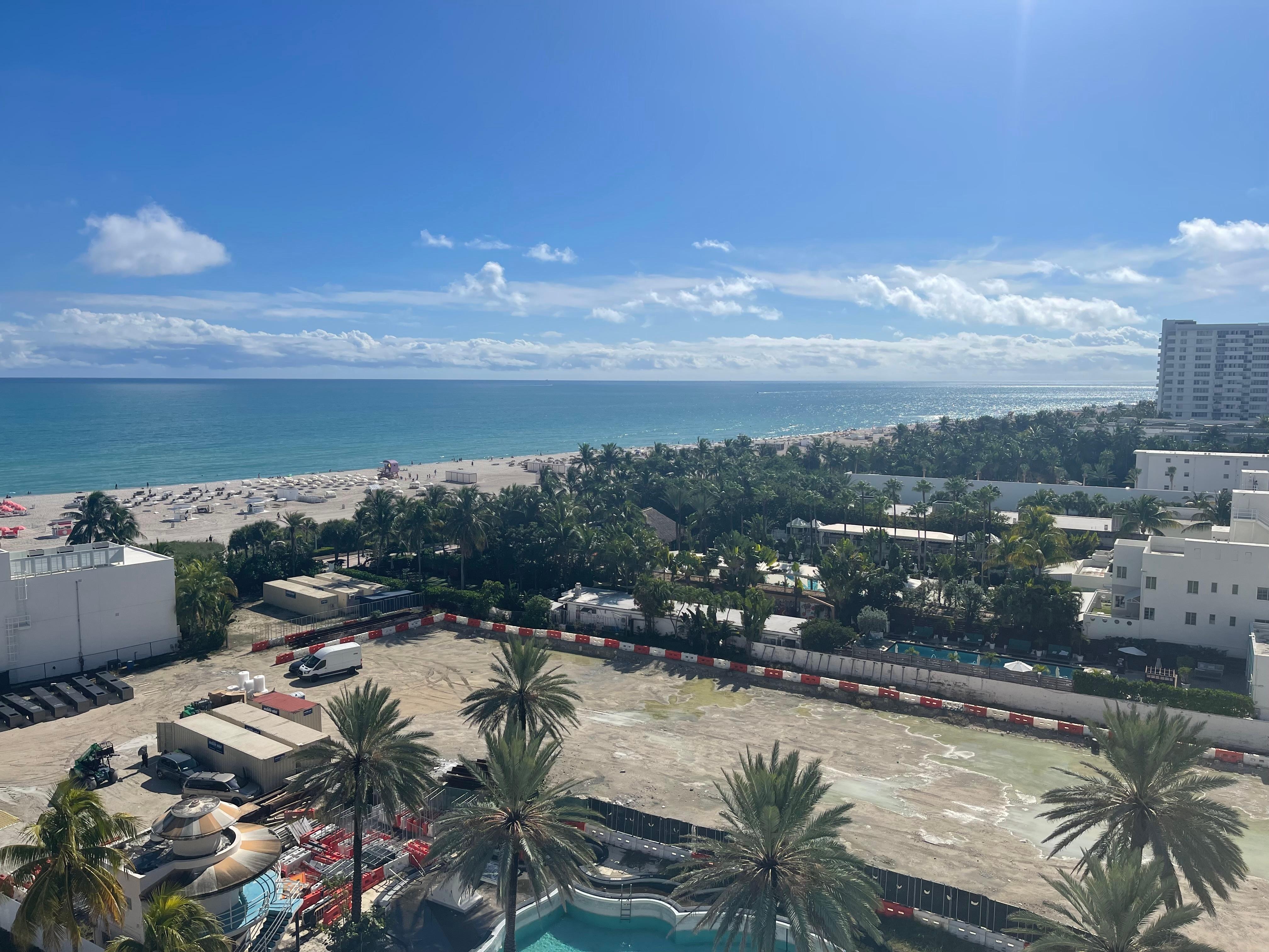 Construction next door. 